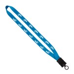 3/4" Smooth Nylon Lanyard with Snap-Buckle Release & O-Ring - Red Blank 3/4" Smooth Nylon Lanyard with Snap-Buckle Release & O-Ring - Red Blank