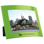 4" X 6" Curve Photo Frame" - White Blank 4" X 6" Curve Photo Frame" - White Blank