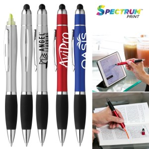 Curvaceous Stylus Cap Highlighter Pen 1 Curvaceous Stylus Cap Highlighter Pen 1