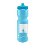 SPOKE-Tacular 28oz Bike Bottle - Colors w/Push-Pull Lid - Light Blue Cyan Screen Print SPOKE-Tacular 28oz Bike Bottle - Colors w/Push-Pull Lid - Light Blue Cyan Screen Print