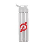 YUMA 25 oz. Clear Freedom Bottle with Guzzler Lid 4 YUMA 25 oz. Clear Freedom Bottle with Guzzler Lid 4