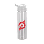 YUMA 25 oz. Clear Freedom Bottle with Guzzler Lid 5 YUMA 25 oz. Clear Freedom Bottle with Guzzler Lid 5