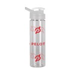 YUMA 25 oz. Clear Freedom Bottle with Guzzler Lid 3 YUMA 25 oz. Clear Freedom Bottle with Guzzler Lid 3