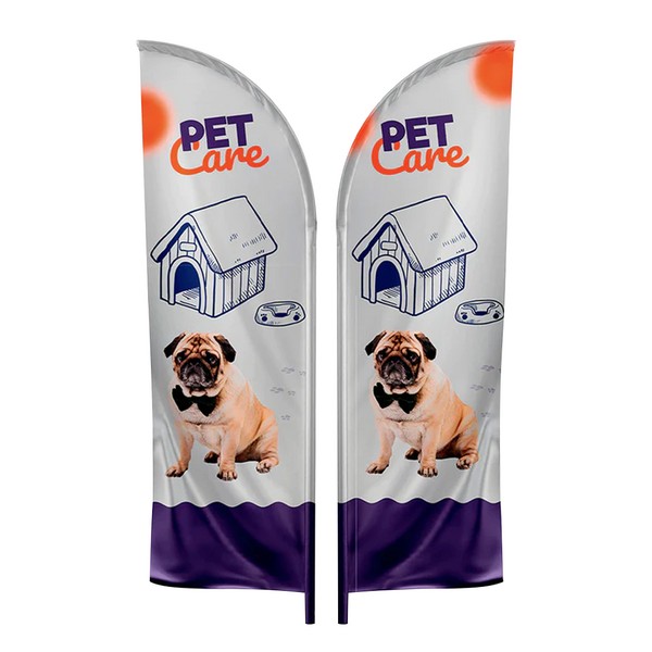 IMPORT 10%27 Double-Sided Feather Flag with Ground Spike 1 IMPORT 10%27 Double-Sided Feather Flag with Ground Spike 1