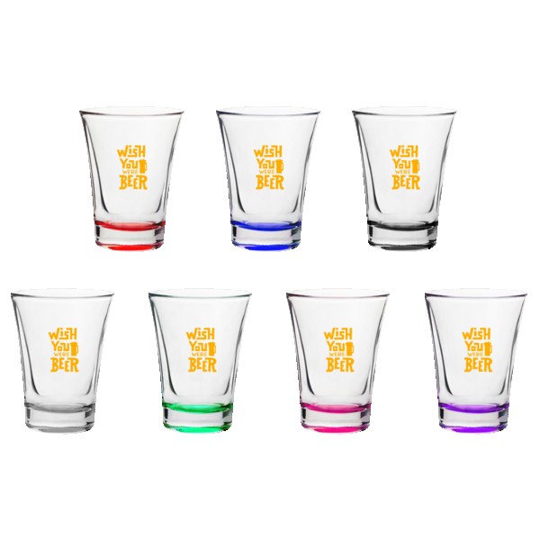 Hot Shot 2 oz Traditional Shot Glasses 1