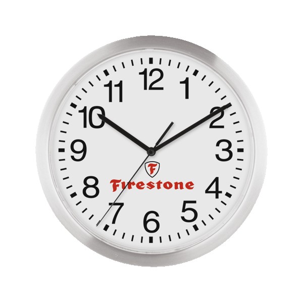 12" Slim Metal Wall Clock" 1