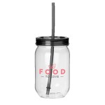 Fiesta Mason Jar Tumbler - 22 Oz. - Black Eyecandy Digital Transfer Fiesta Mason Jar Tumbler - 22 Oz. - Black Eyecandy Digital Transfer