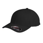 Flexfit 6577CD Cool & Dry Pique Mesh Cap - Black Blank Flexfit 6577CD Cool & Dry Pique Mesh Cap - Black Blank