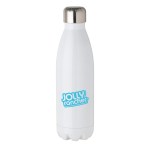 Gully Stainless Tumbler - White Screen Print Gully Stainless Tumbler - White Screen Print