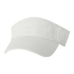Valucap VC500 Bio-Washed Visor - White Valucap VC500 Bio-Washed Visor - White