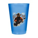 12oz Frost Flex Stadium Cup - Blue Spectrum Digital Print 12oz Frost Flex Stadium Cup - Blue Spectrum Digital Print
