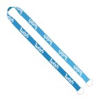 IMPORT Rush 3/4" Dye-Sublimated Double-Ended Lanyard with Dual Sewn Silver Metal Split-Ring 3 IMPORT Rush 3/4" Dye-Sublimated Double-Ended Lanyard with Dual Sewn Silver Metal Split-Ring 3