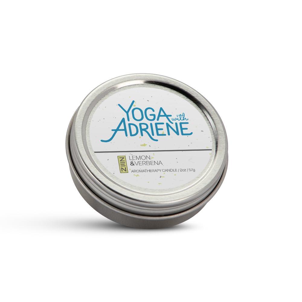 2 oz. Lemon Verbena Candle in Screw-Top Metal Tin 1