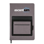 Multi Pocket Notebook - Gray Heat Transfer Multi Pocket Notebook - Gray Heat Transfer
