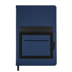 Multi Pocket Notebook - Navy Blue Blank Multi Pocket Notebook - Navy Blue Blank