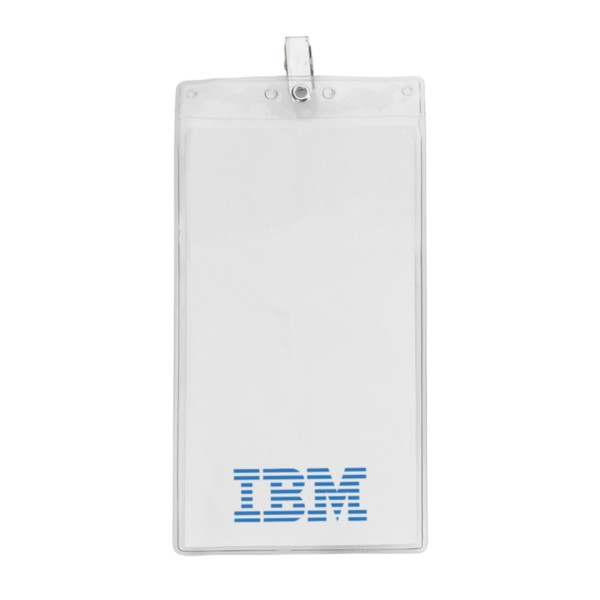 4" x 8" Printed Oversized Vertical Vinyl Pouch with Bulldog Clip 1 4" x 8" Printed Oversized Vertical Vinyl Pouch with Bulldog Clip 1