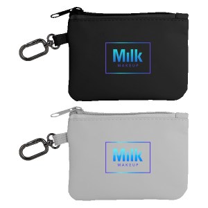 Benton Rectangle Recycled PU Zip Pouch 1 Benton Rectangle Recycled PU Zip Pouch 1