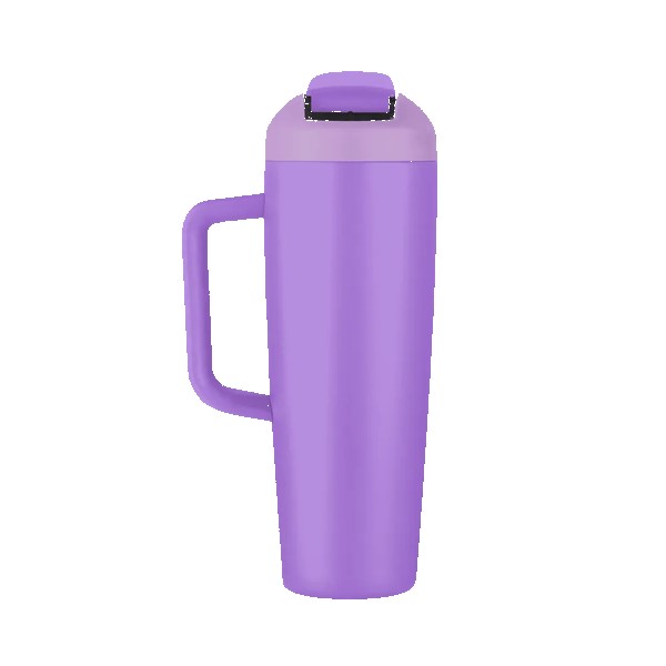 Monticello 30 oz Vacuum Mug w/Push up Lid 1