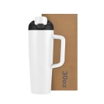 Monticello 30 oz Vacuum Mug w/Push up Lid - TM26801-WH-ALT-5 Blank Monticello 30 oz Vacuum Mug w/Push up Lid - TM26801-WH-ALT-5 Blank