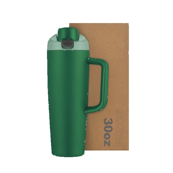 Monticello 30 oz Vacuum Mug w/Push up Lid 1