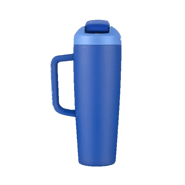 Monticello 30 oz Vacuum Mug w/Push up Lid 1