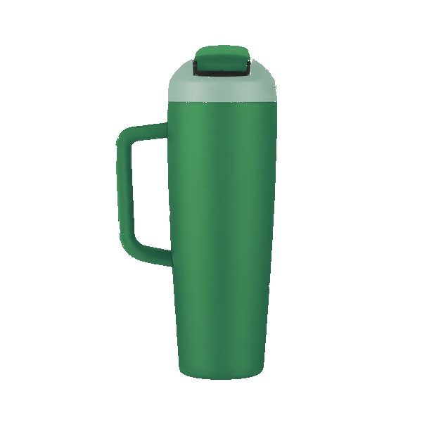 Monticello 30 oz Vacuum Mug w/Push up Lid 1
