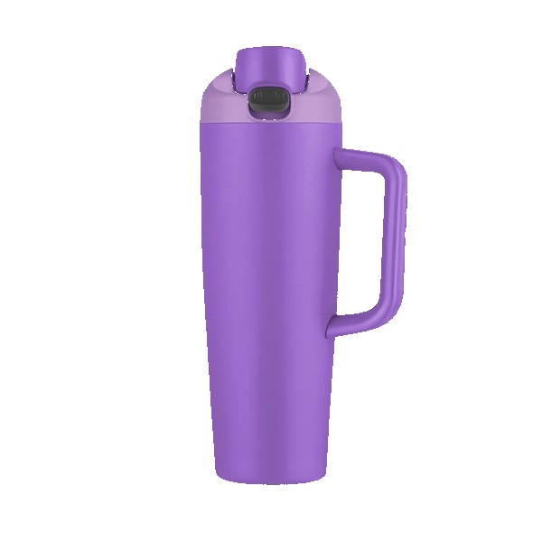 Monticello 30 oz Vacuum Mug w/Push up Lid 1
