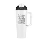 Monticello 30 oz Vacuum Mug w/Push up Lid - TM26801-WH-CHSL Monticello 30 oz Vacuum Mug w/Push up Lid - TM26801-WH-CHSL