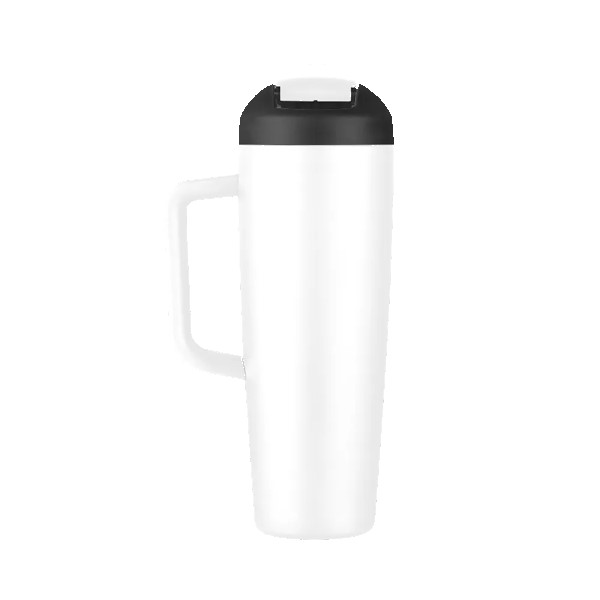 Monticello 30 oz Vacuum Mug w/Push up Lid 1