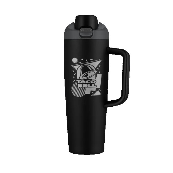 Monticello 30 oz Vacuum Mug w/Push up Lid 1