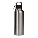 Hydraclasp 25 oz Single Wall Stainless Steel Water Bottle with Carabiner - WB26803-SL-B Blank Hydraclasp 25 oz Single Wall Stainless Steel Water Bottle with Carabiner - WB26803-SL-B Blank