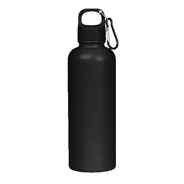 Hydraclasp 25 oz Single Wall Stainless Steel Water Bottle with Carabiner 1