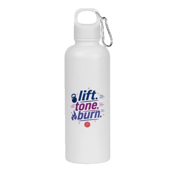 Hydraclasp 25 oz Single Wall Stainless Steel Water Bottle with Carabiner 1