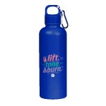 Hydraclasp 25 oz Single Wall Stainless Steel Water Bottle with Carabiner - WB26803-RB-SPEC Hydraclasp 25 oz Single Wall Stainless Steel Water Bottle with Carabiner - WB26803-RB-SPEC