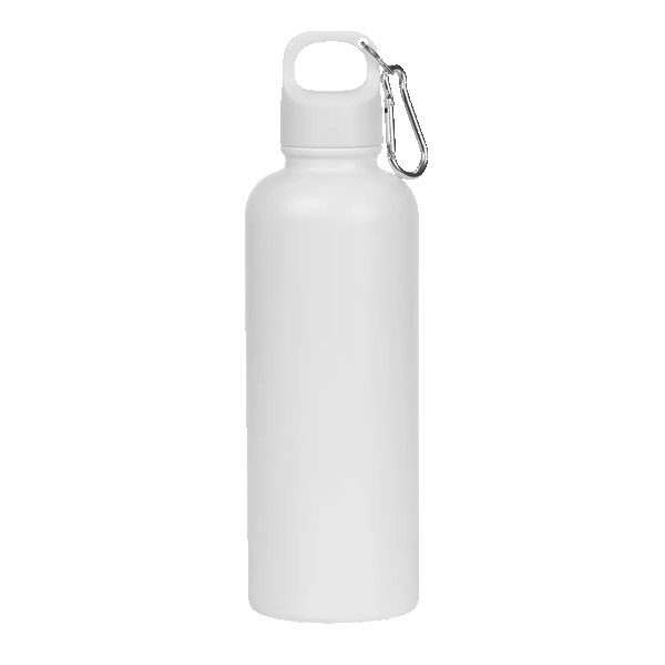 Hydraclasp 25 oz Single Wall Stainless Steel Water Bottle with Carabiner 1