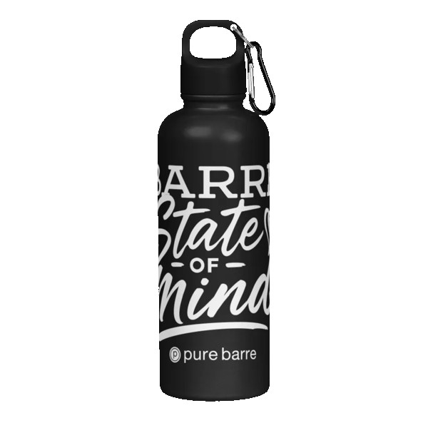 Hydraclasp 25 oz Single Wall Stainless Steel Water Bottle with Carabiner 1