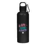 Hydraclasp 25 oz Single Wall Stainless Steel Water Bottle with Carabiner - WB26803-BK-SPEC Hydraclasp 25 oz Single Wall Stainless Steel Water Bottle with Carabiner - WB26803-BK-SPEC