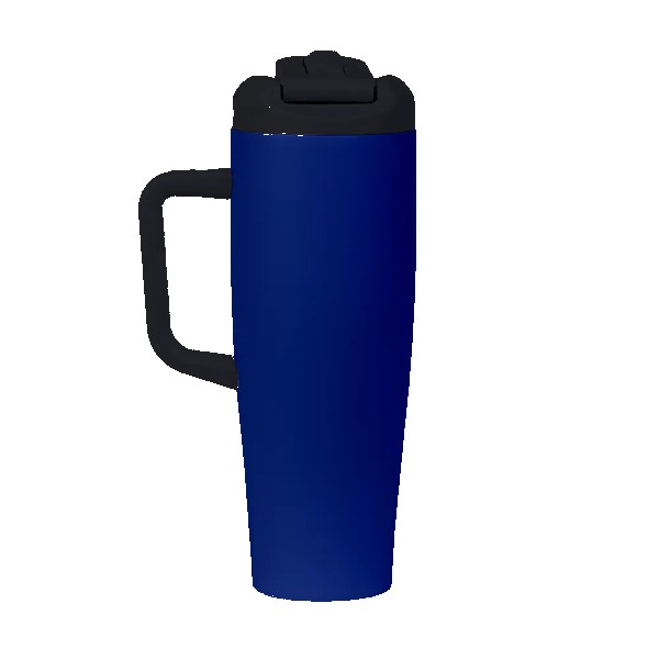 FlipSwitch 40 oz Recycled Stainless Steel Tumbler with Handle 1