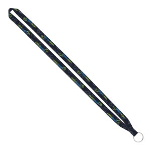 IMPORT Rush 1/2" Dye-Sublimated Lanyard with Sewn Silver Metal Split-Ring 1 IMPORT Rush 1/2" Dye-Sublimated Lanyard with Sewn Silver Metal Split-Ring 1