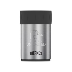 12 oz. Thermos® Double Wall Stainless Steel Can Insulator 1 12 oz. Thermos® Double Wall Stainless Steel Can Insulator 1