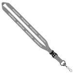 3/4" Polyester Lanyard with Slide Buckle Release & Swivel Snap Hook - Blank 3/4" Polyester Lanyard with Slide Buckle Release & Swivel Snap Hook - Blank