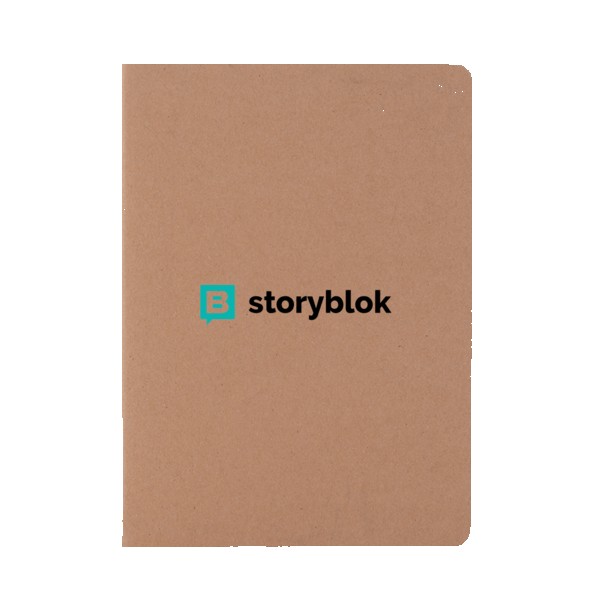 Stitches Recycled Paper Notebook 1