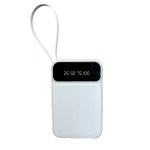 Power Bank, 10000mAh Portable Charger with Built in Cable, 4 Outputs, Battery Pack With Flash Light 2 Power Bank, 10000mAh Portable Charger with Built in Cable, 4 Outputs, Battery Pack With Flash Light 2