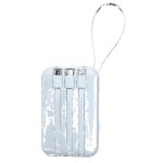 Power Bank, 10000mAh Portable Charger with Built in Cable, 4 Outputs, Battery Pack With Flash Light - UQ26702-B Blank Power Bank, 10000mAh Portable Charger with Built in Cable, 4 Outputs, Battery Pack With Flash Light - UQ26702-B Blank