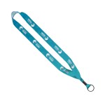 7/8" Dye-Sublimated Satin Ribbon Lanyard 1 7/8" Dye-Sublimated Satin Ribbon Lanyard 1