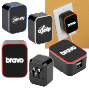 Light-Up 2 Port Wall Adapter 1 Light-Up 2 Port Wall Adapter 1