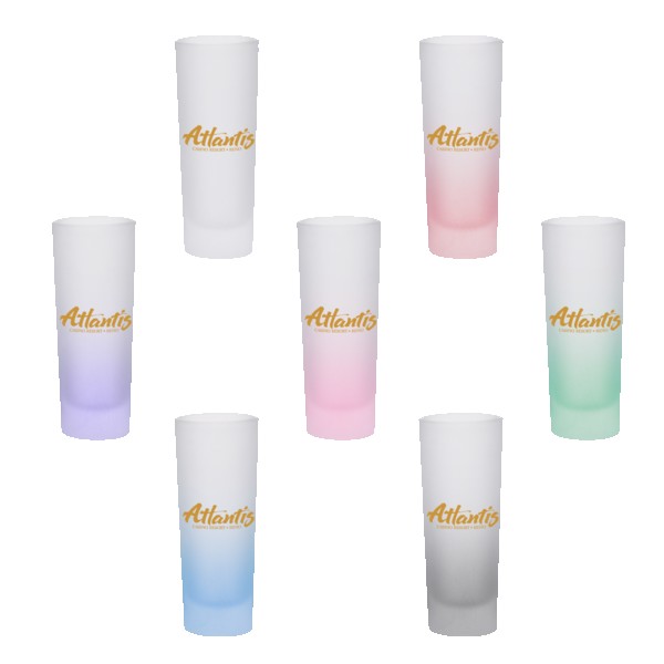 Last Drop 2 oz Frosted Shooter Shot Glass 1