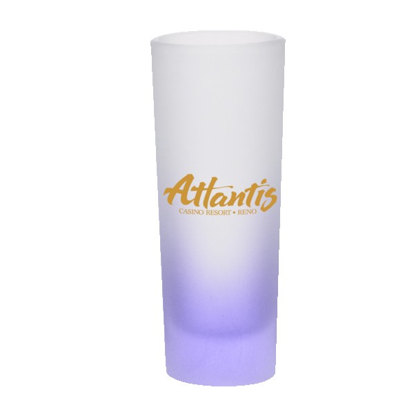 Last Drop 2 oz Frosted Shooter Shot Glass 1