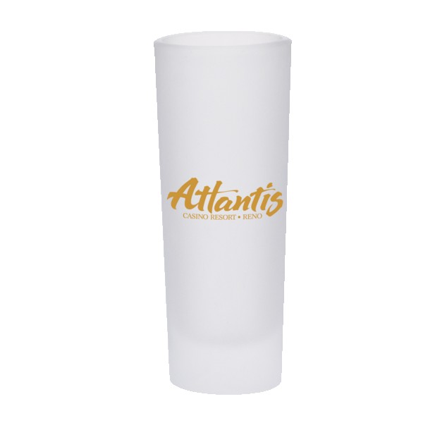 Last Drop 2 oz Frosted Shooter Shot Glass 1