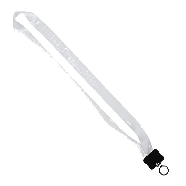 3/4" Polyester Lanyard with Plastic Clamshell and O-Ring 1